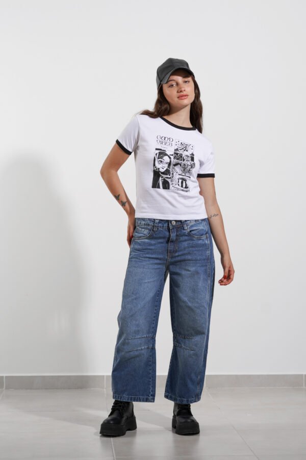 Reme Baby tee Good Vibes