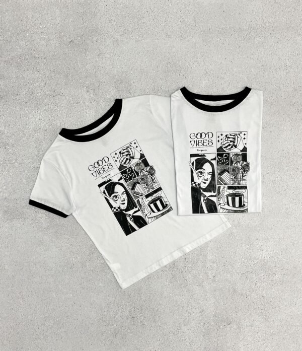 Reme Baby tee Good Vibes