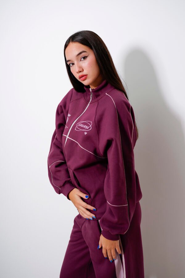 Campera Mom con vivos Mulan