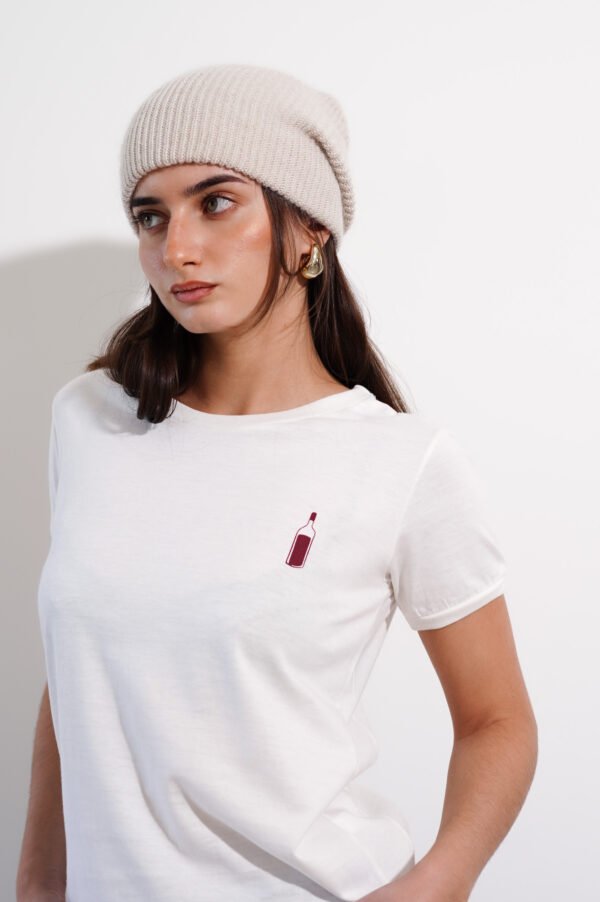 Remera Estampada Vino