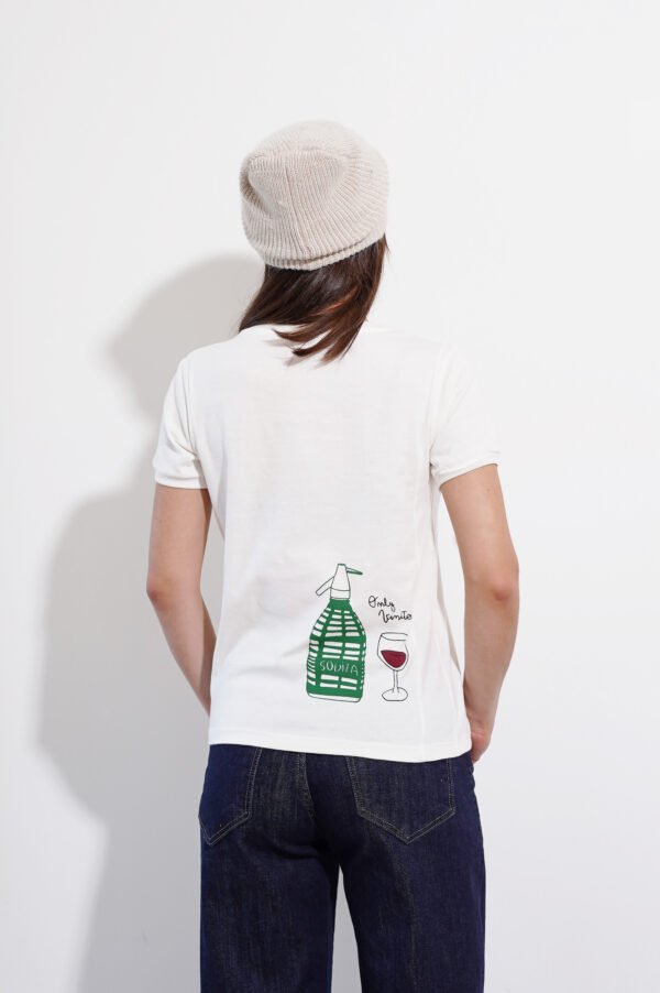 Remera Estampada Vino