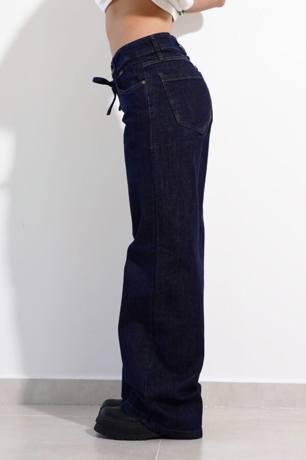 Pantalon Wide denim total blue Voss