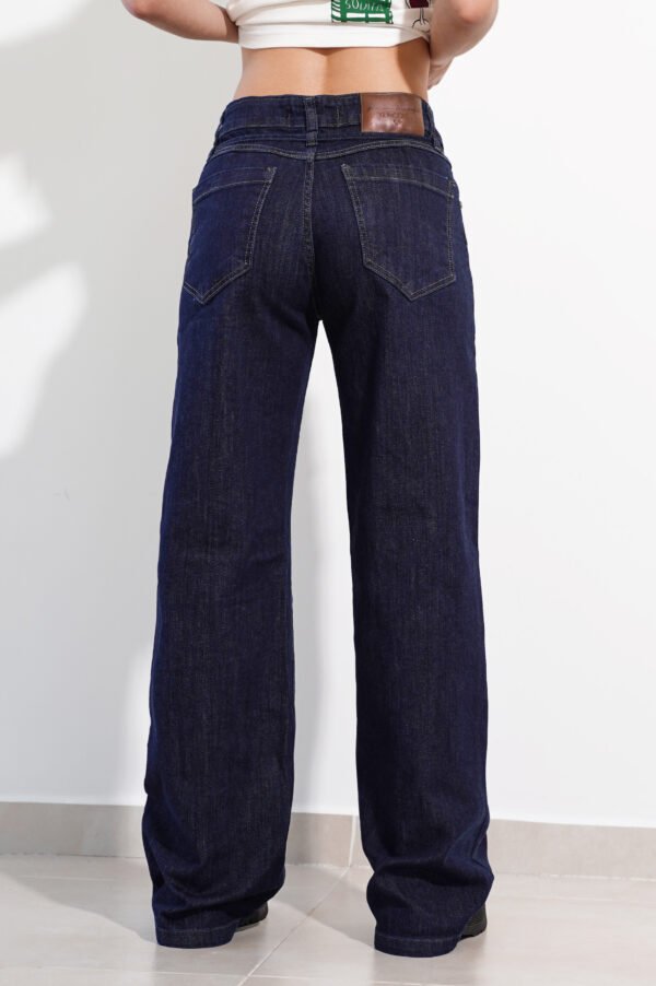 Pantalon Wide denim total blue Voss