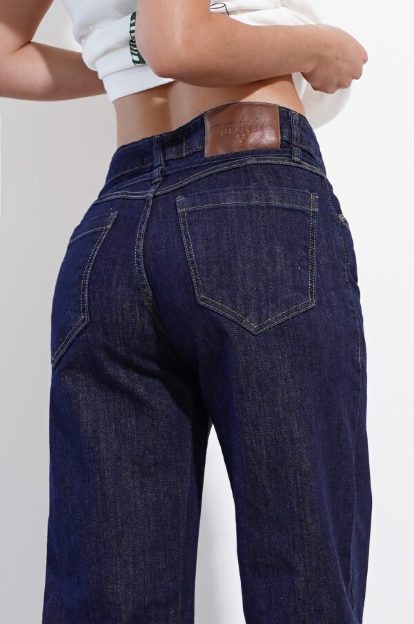 Pantalon Wide denim total blue Voss