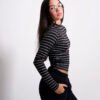 Polera manga larga Rayada