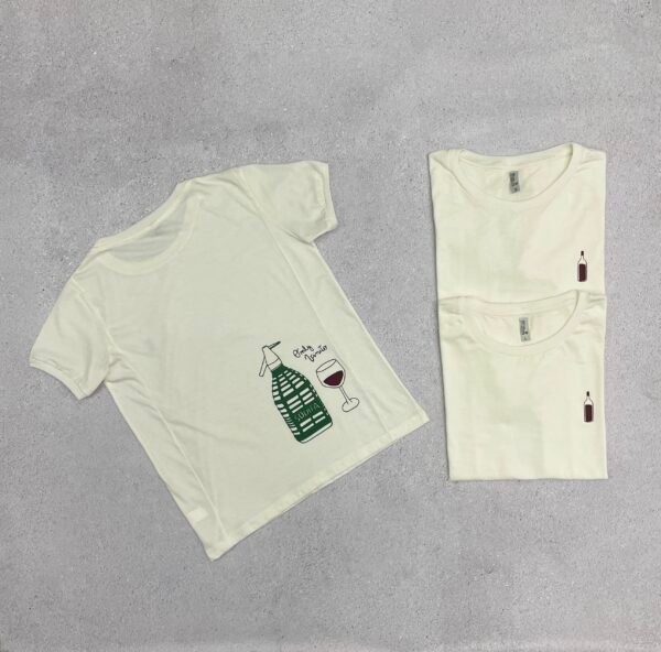 Remera Estampada Vino