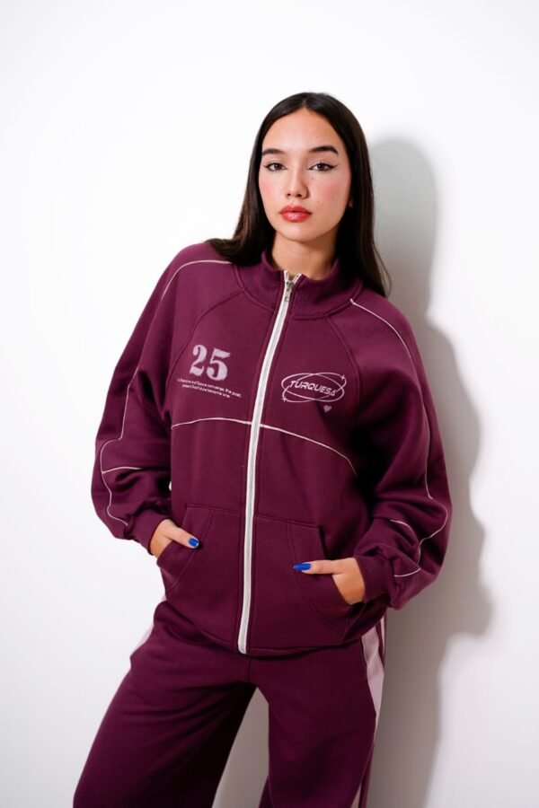 Campera Mom con vivos Mulan
