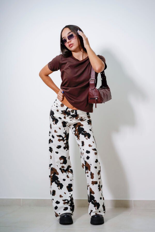 _DSC0291 Pantalon estampado Vaca