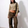Babucha Cargo Gabardina OLIVIA