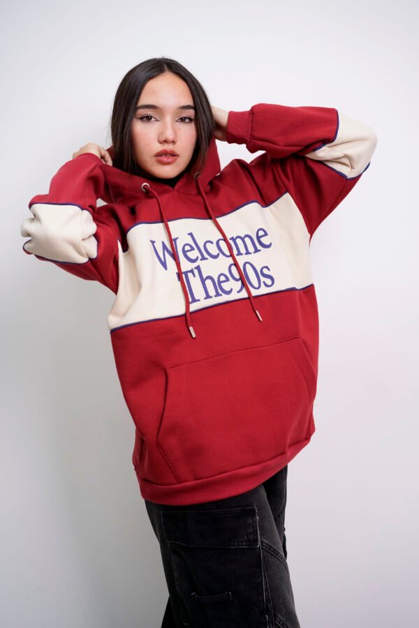 Buzo Mom Combinado "Welcome 90"