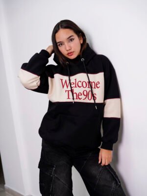Buzo Mom Combinado "Welcome 90"
