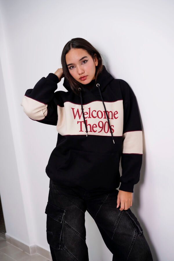 Buzo Mom Combinado "Welcome 90"