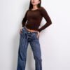 Pantalon Wide C/cordon
