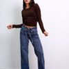 Pantalon Wide C/cordon