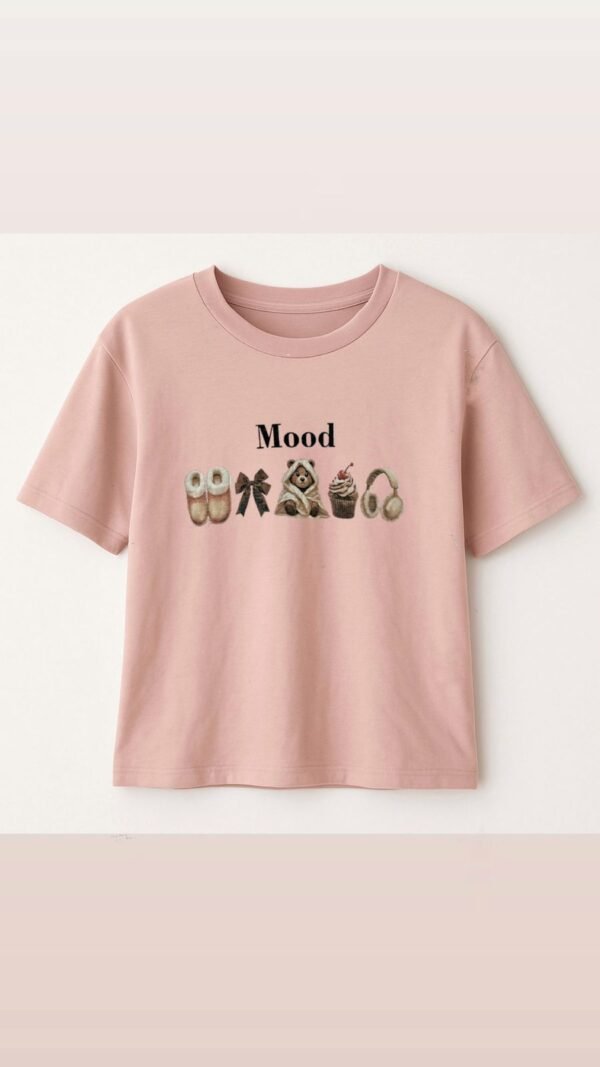 Remera Boxy Mood Ositos