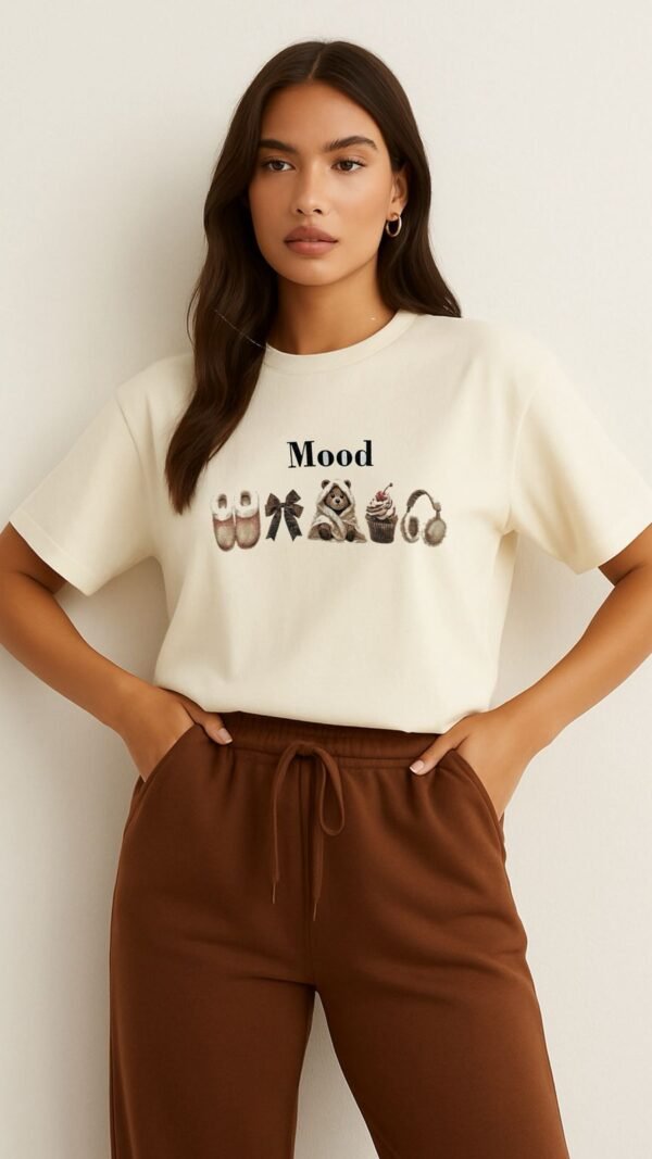 Remera Boxy Mood Ositos