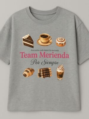 Remera Boxy Team Merienda