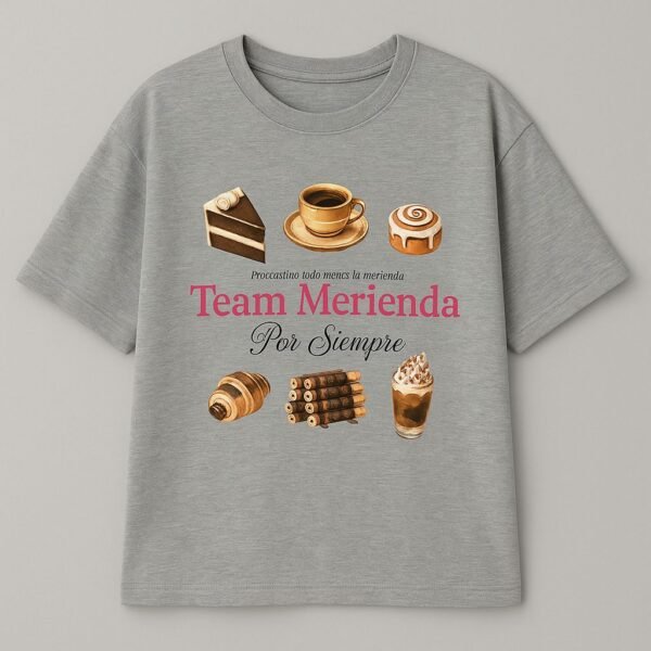 Remera Boxy Team Merienda