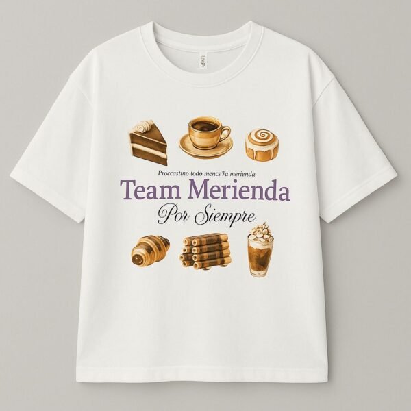Remera Boxy Team Merienda