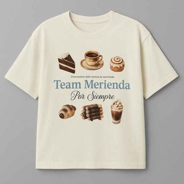 Remera Boxy Team Merienda