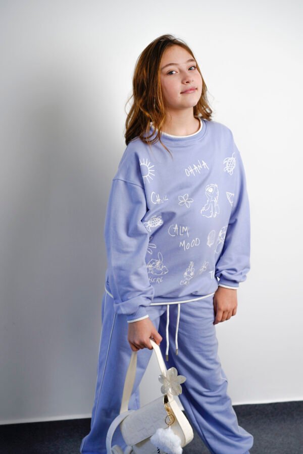BUZO KIDS RUSTICO STITCH CALM