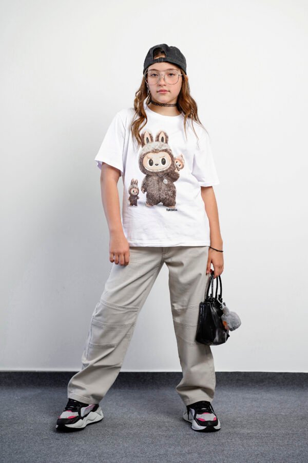 PANTALON BAGUI DE GABARDINA KIDS