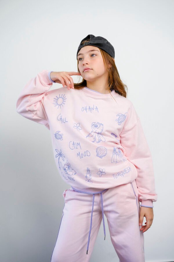 BUZO KIDS RUSTICO STITCH CALM