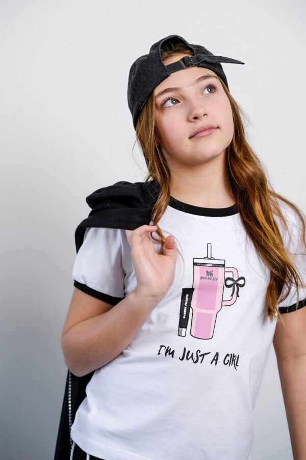 REMERA MEDIANA IM JUST A GIRL