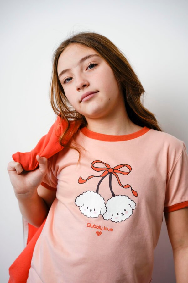 REMERA MEDIANA BUBBLY LOVE