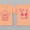 REMERA OSO "ANGEL/DIABLO"