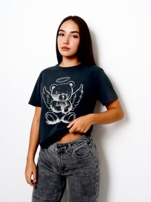 REMERA OSO "ANGEL/DIABLO"